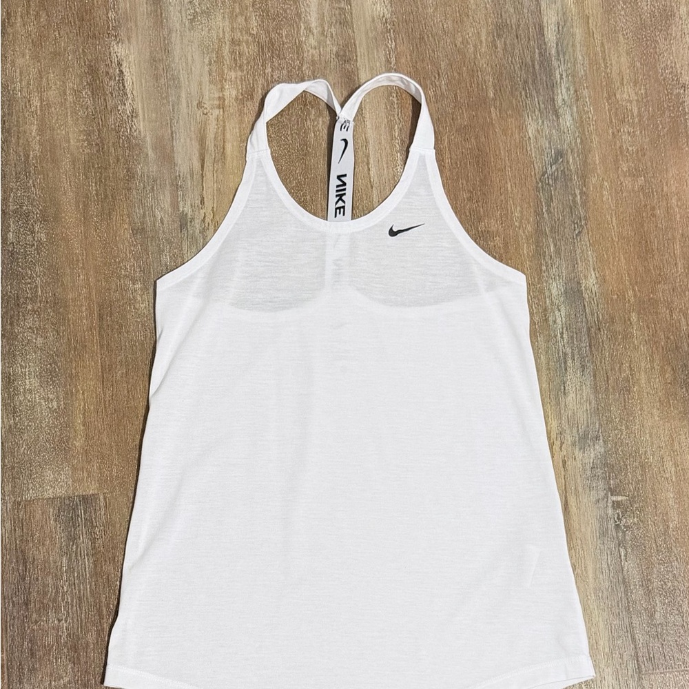 Nike White Women's Racerback Training Tank
